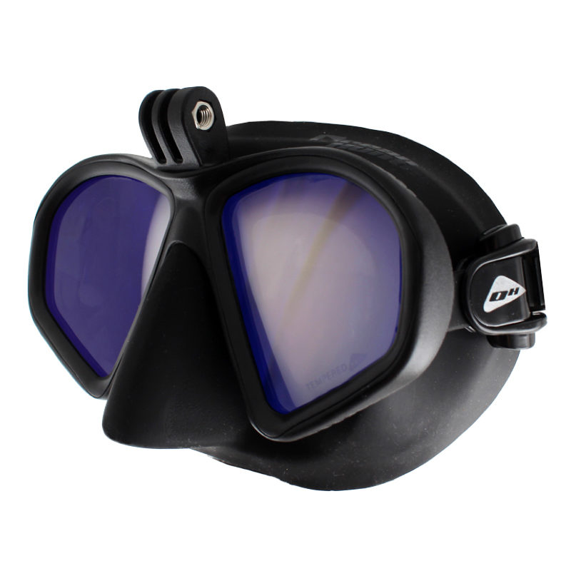 Ocean Hunter Phantom Mask & Snorkel Set Black 
